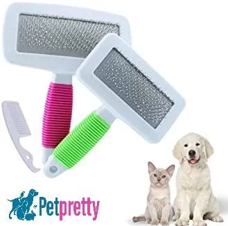 KEDİ VE KÖPEKLER İÇİN SİLİKON SAPLI FIRÇ