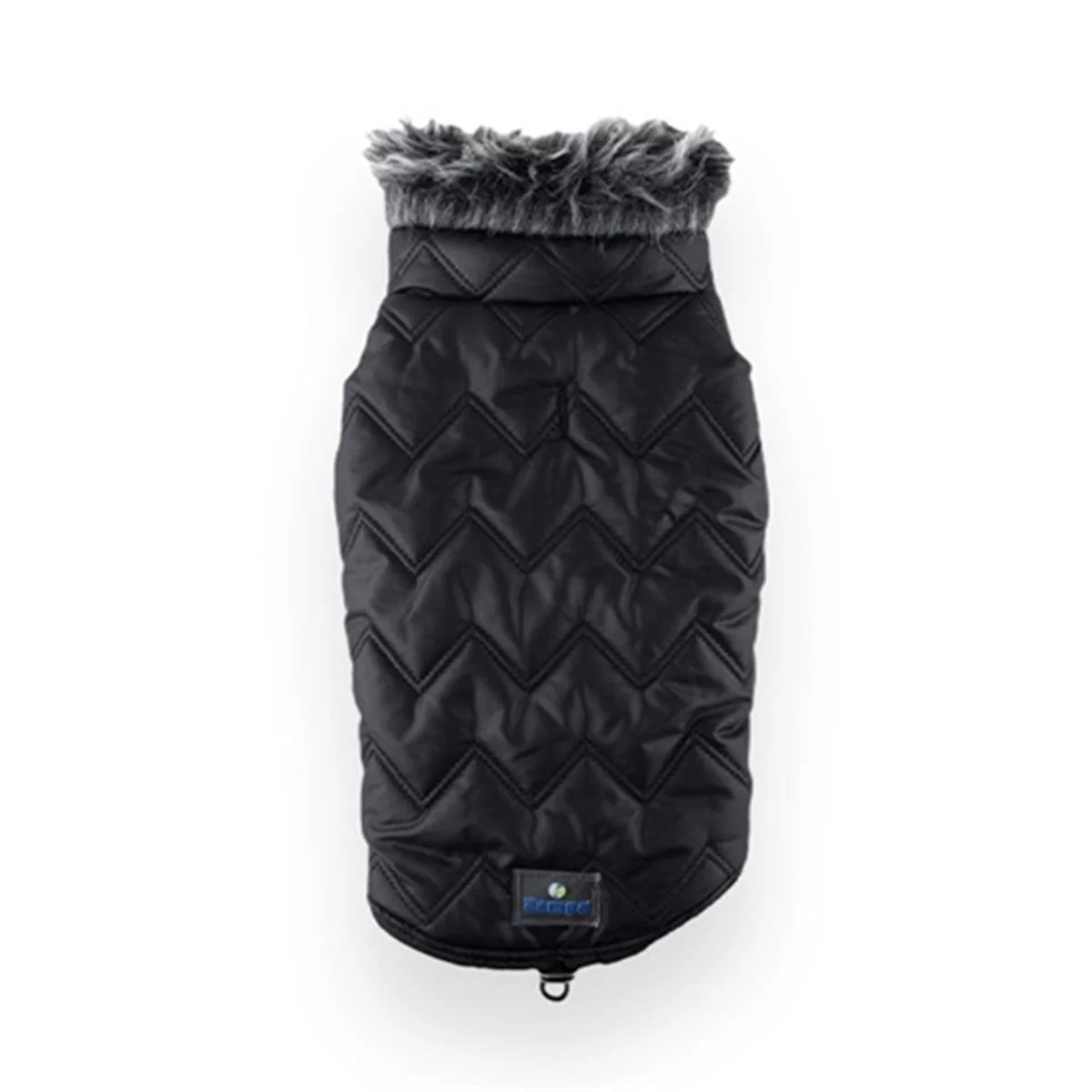 SPACE YAKALI KÜRKLÜ MONT SİYAH M