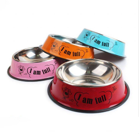 NUNBELL ÇELİK MAMA KABI RENKLİ 18cm