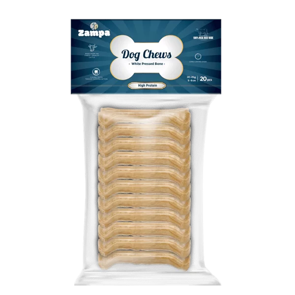 NATUREL PRESS KEMİK KÖPEK ÖDÜLÜ 20'Lİ 20-25 GR