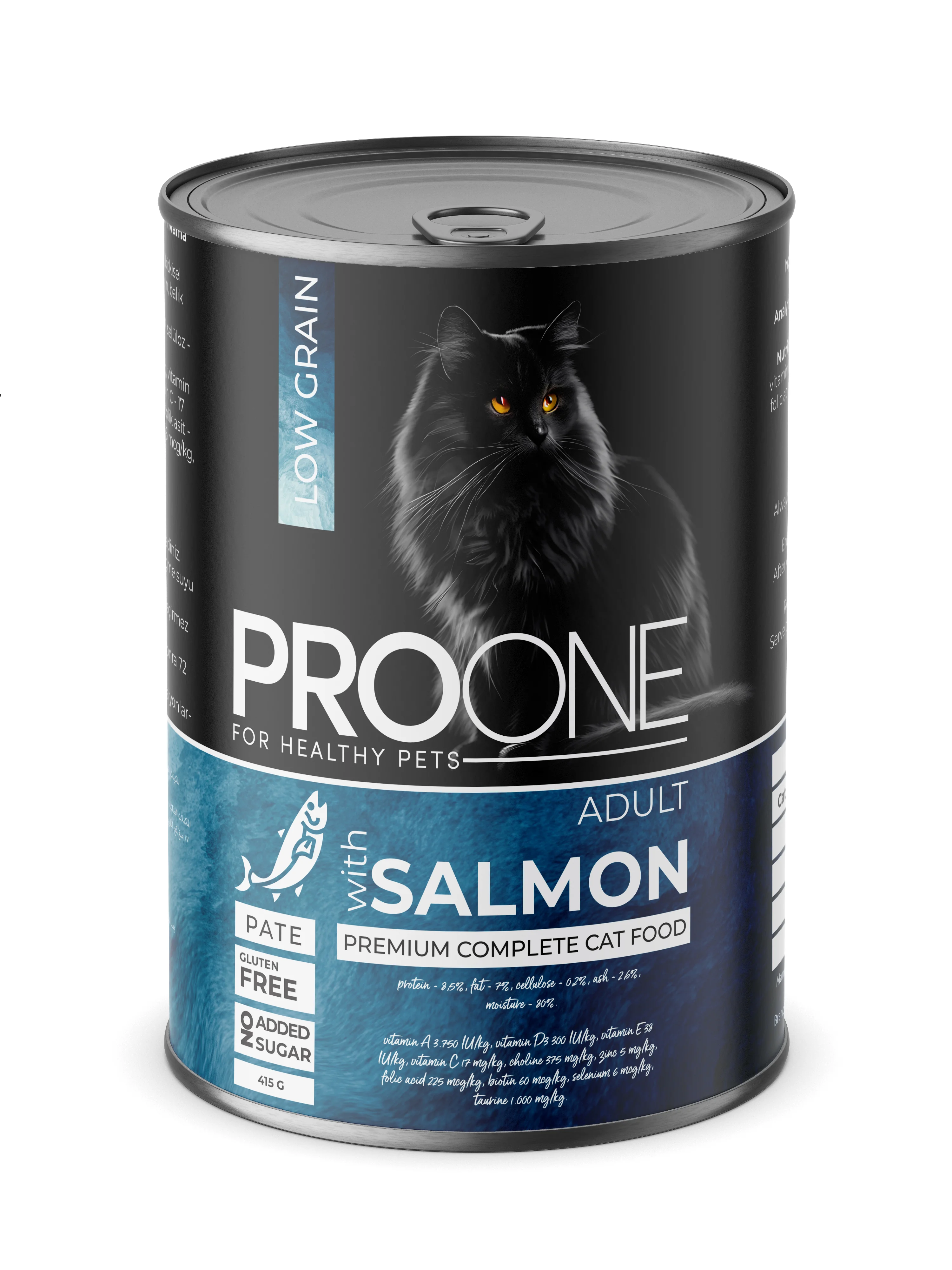 PROONE ADULT SALMON KEDİ KONSERVESİ 415 GR*24
