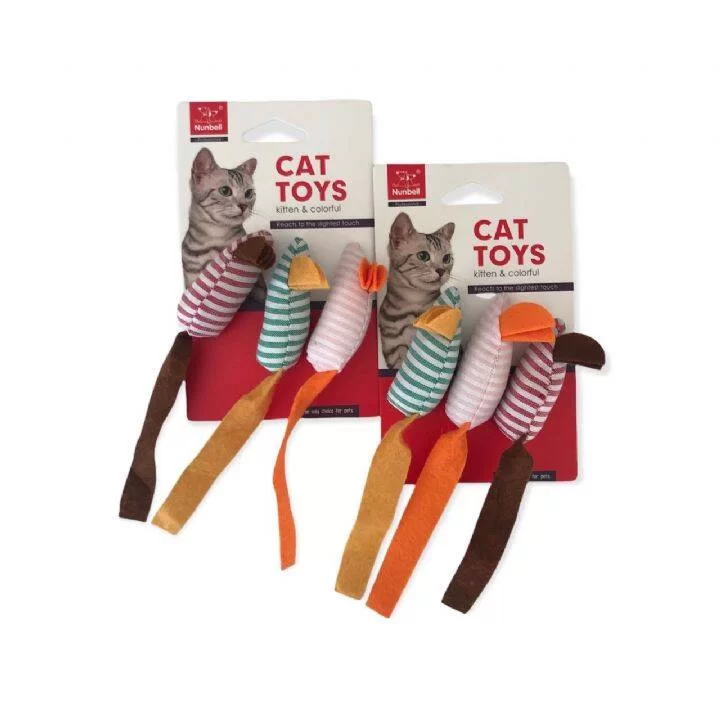 NUNBELL İPLİ FARE 3'LÜ