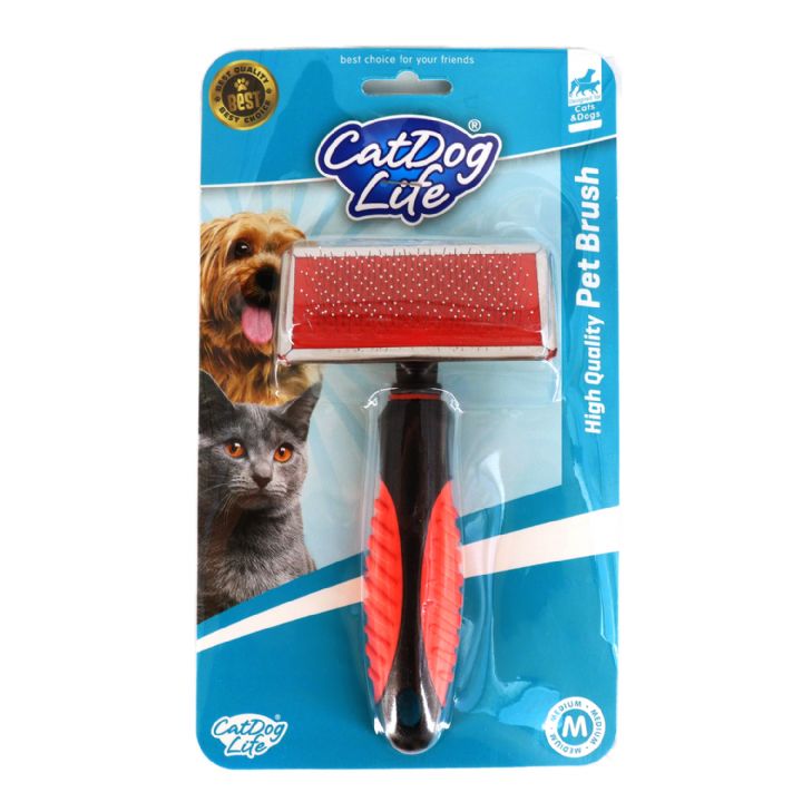 CAT/DOGLİFE KEDİ ve KÖPEKLER İÇİN TELLİ FIRÇA (M)